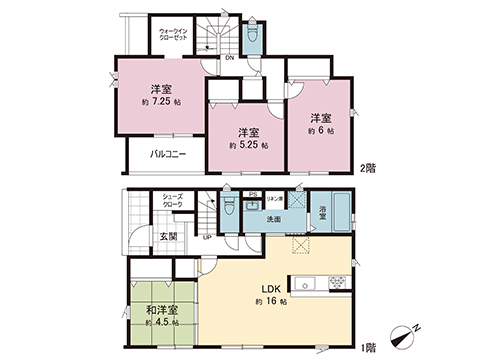 新築戸建 宇都宮市清原台５丁目 JR東北新幹線宇都宮駅 2,780万円
