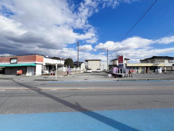 宇都宮市宝木本町 土地 前面道路含む現地写真
