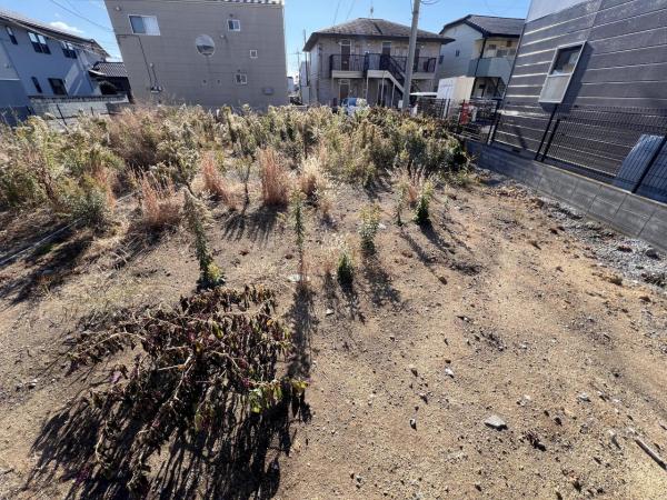 宇都宮市平松４丁目　土地 現地土地写真