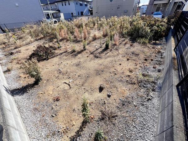 宇都宮市平松４丁目　土地 現地土地写真