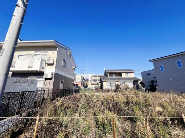 宇都宮市平松４丁目　土地 現地土地写真