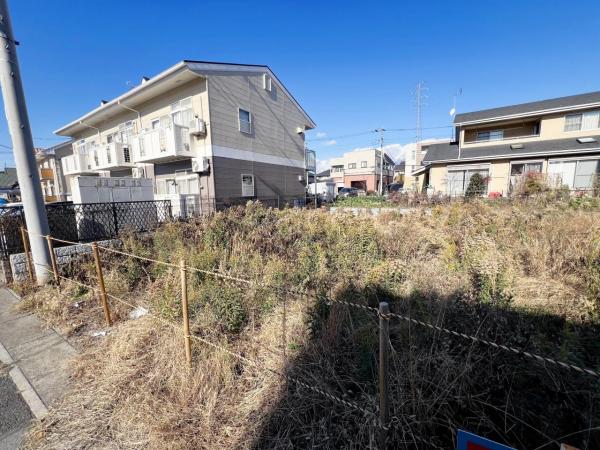 宇都宮市平松４丁目　土地 現地土地写真