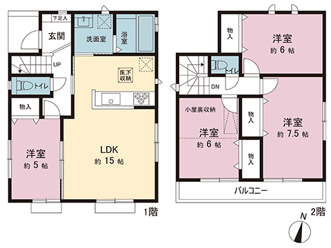 新築戸建 ふじみ野市松山２丁目 東武東上線ふじみ野駅 3,790万円