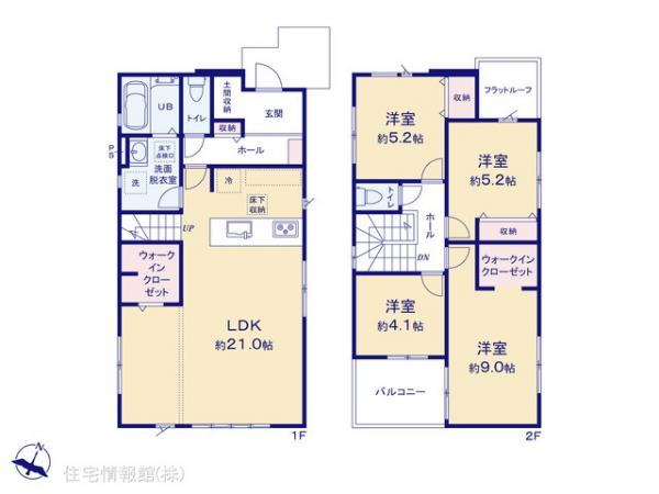 新築戸建 埼玉県さいたま市西区三橋５丁目280-2 JR川越線西大宮駅 4,599万円
