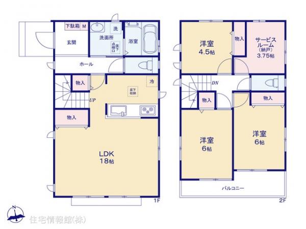 新築戸建 神奈川県横浜市瀬谷区本郷１丁目64 相鉄本線瀬谷駅 4,390万円