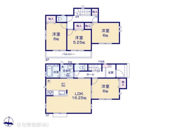 新築戸建 埼玉県三郷市戸ケ崎５丁目175 つくばエクスプレス八潮駅 3,890万円