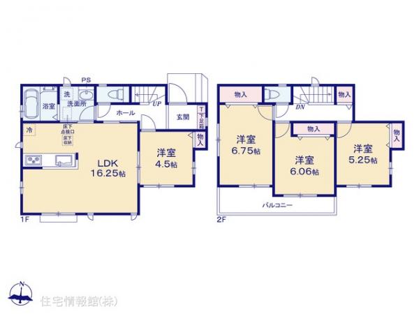 新築戸建 埼玉県三郷市戸ケ崎５丁目175 つくばエクスプレス八潮駅 3,790万円