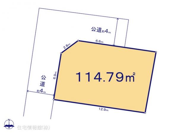 土地 千葉県我孫子市新木野１丁目10-13 JR成田線新木駅 890万円