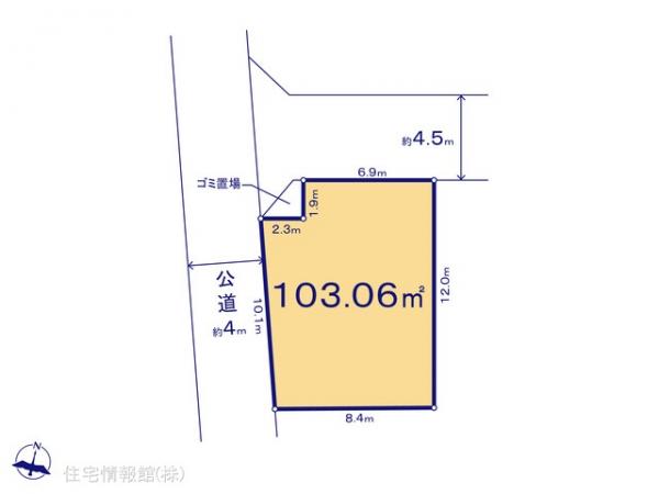 土地 埼玉県さいたま市桜区道場３丁目14-11 JR武蔵野線西浦和駅 2,690万円