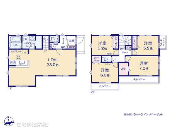 新築戸建 神奈川県相模原市中央区宮下本町２丁目2204-7 京王相模原線多摩境駅 5,699万円