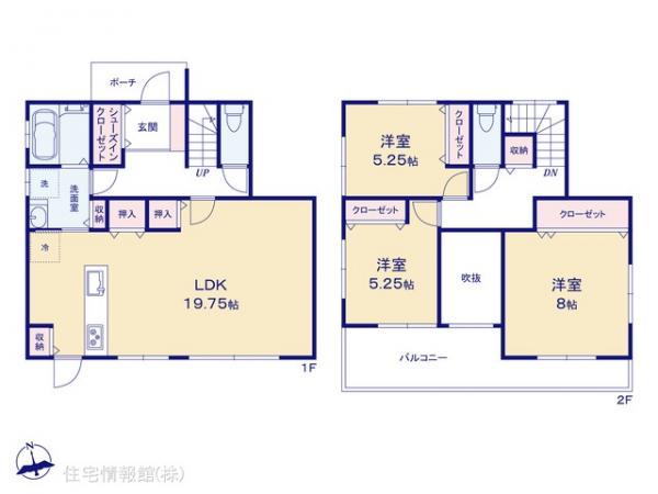 中古戸建 千葉県白井市根1800-27 北総鉄道西白井駅 2,499万円
