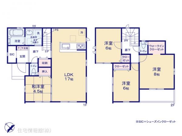 新築戸建 千葉県鎌ケ谷市丸山１丁目13-25 京成松戸線鎌ケ谷大仏駅 3,890万円