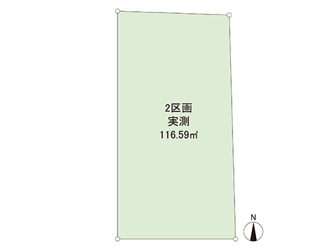 土地 宇都宮市平松４丁目 宇都宮芳賀ライト線峰駅 1,658万円