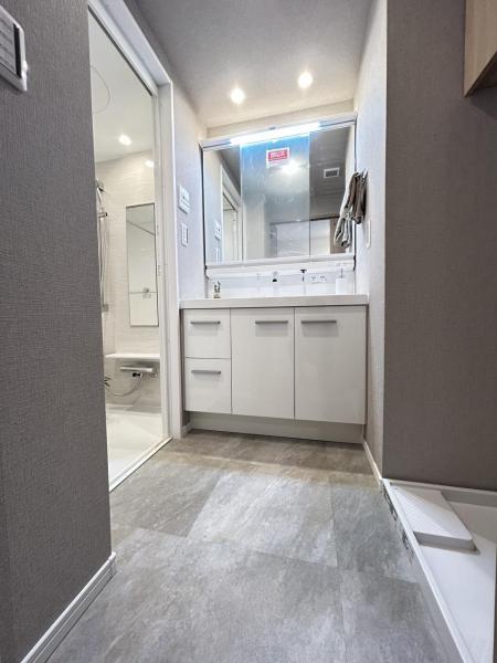 アイディスクエア川越新富町 脱衣所