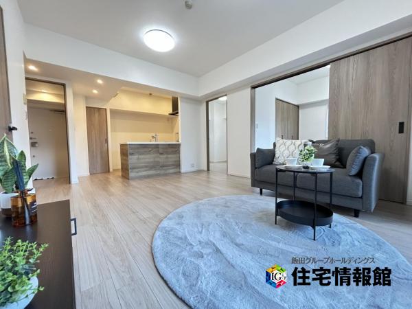 アイディスクエア川越新富町 リビング