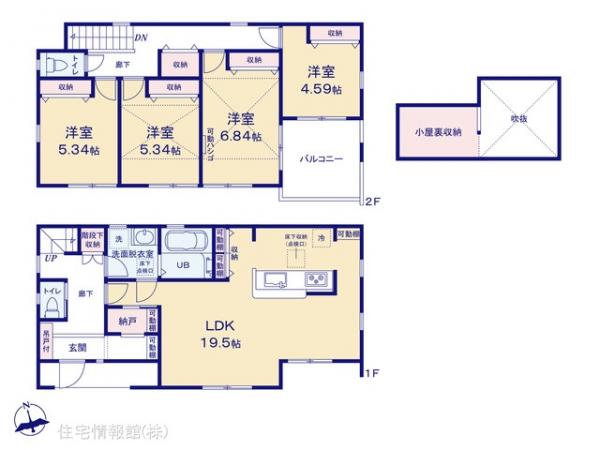 新築戸建 神奈川県横浜市金沢区釜利谷西６丁目 京急本線金沢文庫駅 6,480万円