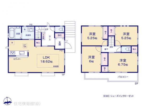 新築戸建 神奈川県川崎市麻生区片平３丁目24-1 小田急線柿生駅 5,598万円