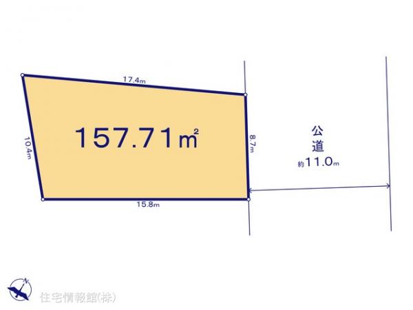土地 埼玉県川越市中原町２丁目17-2 東武東上線川越市駅 9,280万円