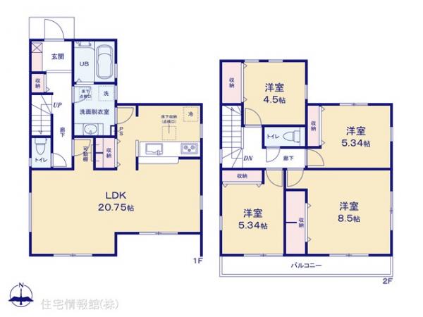 新築戸建 神奈川県伊勢原市上粕屋321-4 小田急線伊勢原駅 3,880万円