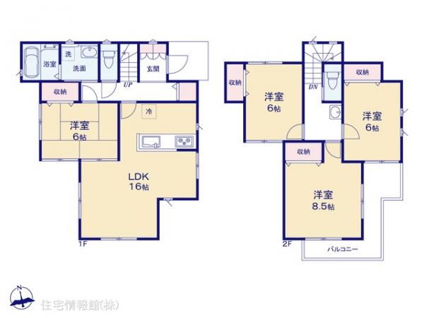 新築戸建 埼玉県さいたま市緑区大字三室191-1 JR京浜東北線北浦和駅 4,090万円