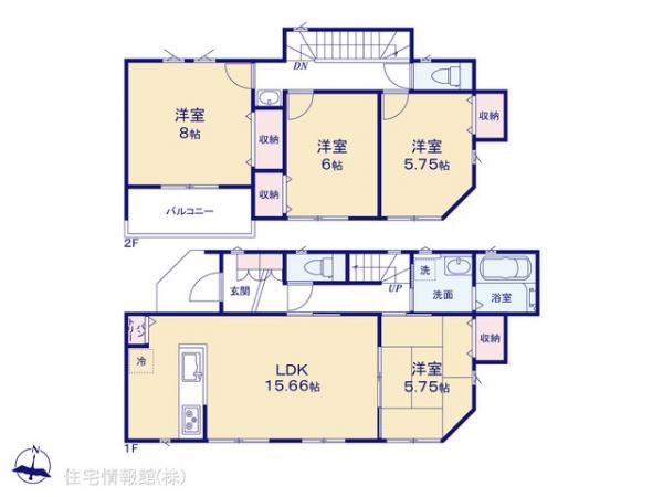 新築戸建 埼玉県さいたま市緑区大字三室191-1 JR京浜東北線北浦和駅 3,890万円