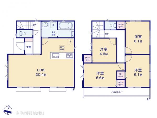 新築戸建 埼玉県さいたま市緑区大字大牧1470-20 JR武蔵野線東浦和駅 3,980万円