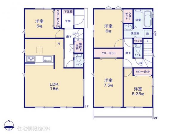 新築戸建 神奈川県座間市東原２丁目2 相鉄本線さがみ野駅 4,580万円