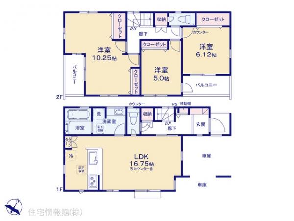 新築戸建 埼玉県川口市大字安行領家4 埼玉高速鉄道戸塚安行駅 3,698万円