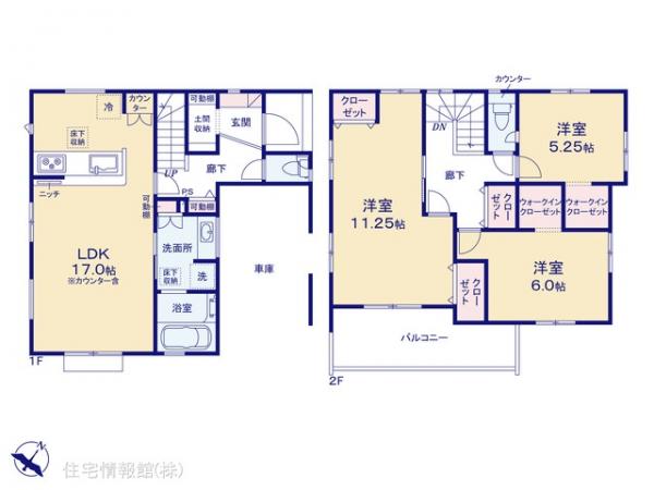 新築戸建 埼玉県川口市大字安行領家4 埼玉高速鉄道戸塚安行駅 4,398万円