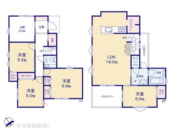 新築戸建 神奈川県相模原市中央区田名2646-26 JR横浜線橋本駅 3,980万円