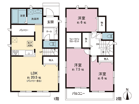 新築戸建 宇都宮市今泉新町 宇都宮芳賀ライト線駅東公園前駅 3,190万円