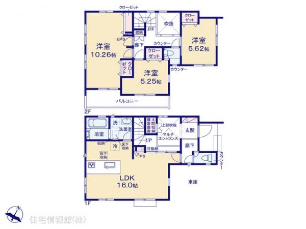 新築戸建 埼玉県ふじみ野市大井中央１丁目1094-23 東武東上線ふじみ野駅 4,390万円