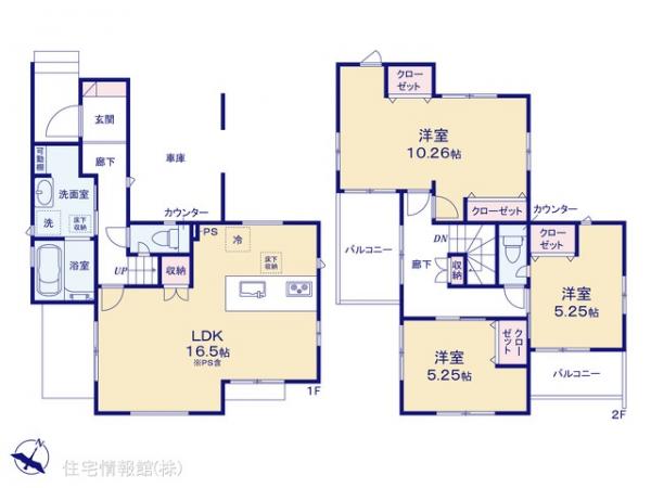 新築戸建 埼玉県ふじみ野市大井中央１丁目1094-63 東武東上線ふじみ野駅 4,080万円