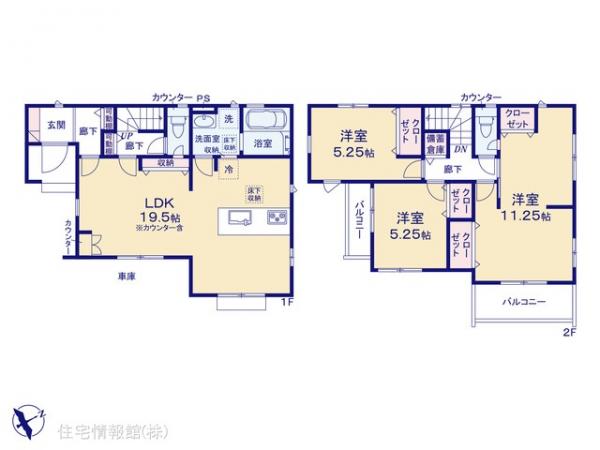 新築戸建 埼玉県ふじみ野市大井中央１丁目1094-75 東武東上線ふじみ野駅 4,580万円