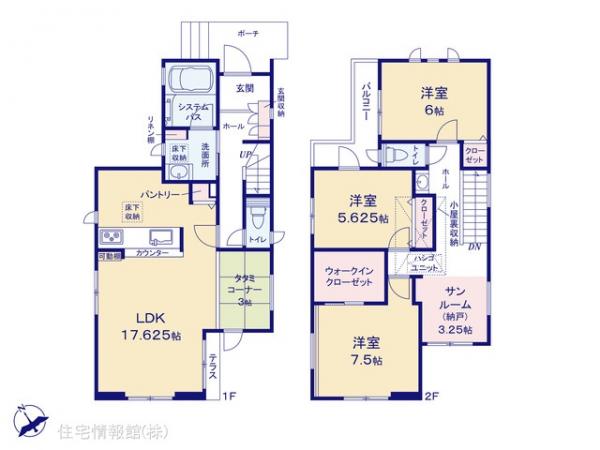 新築戸建 神奈川県横浜市神奈川区三ツ沢東町10-16 横浜市営地下鉄ブルーライン三ツ沢下町駅 7,850万円