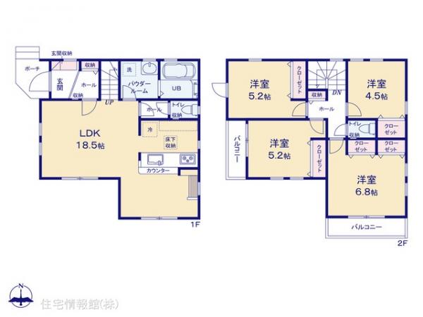 新築戸建 神奈川県相模原市南区南台６丁目5923-14 小田急線小田急相模原駅 4,799万円