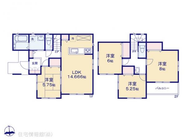 新築戸建 埼玉県さいたま市岩槻区府内２丁目41 東武野田線岩槻駅 3,290万円