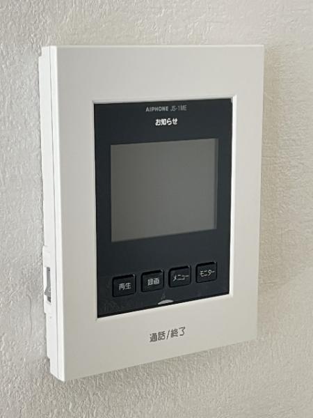 富士見市上沢3期 TVモニター付きインターフォン