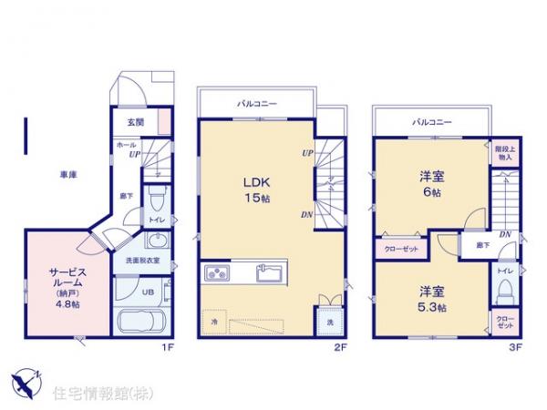 新築戸建 神奈川県川崎市川崎区渡田２丁目19-11 JR南武線小田栄駅 4,990万円