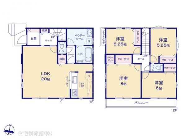 新築戸建 埼玉県さいたま市西区三橋６丁目496-2 JR川越線西大宮駅 5,199万円