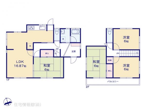 中古戸建 千葉県印西市小林北１丁目8-16 JR成田線小林駅 1,649万円