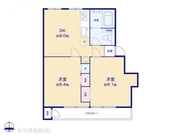 中古マンション 東京都調布市染地３丁目1-32 京王線国領駅 2,150万円