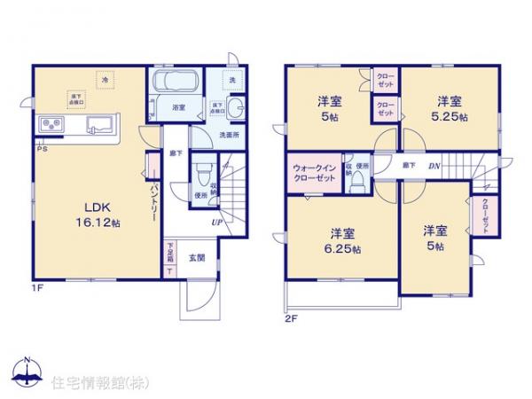 新築戸建 東京都八王子市台町１丁目 JR中央線八王子駅 4,698万円