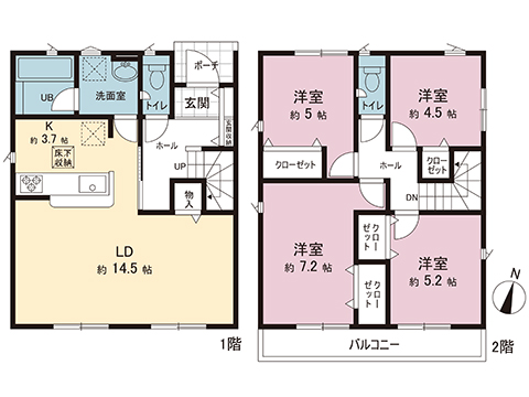 新築戸建 海老名市国分寺台２丁目 小田急線海老名駅 4,280万円