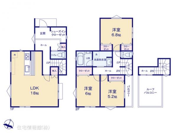新築戸建 神奈川県横浜市南区永田北３丁目17-18 京急本線井土ヶ谷駅 5,280万円