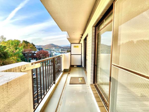キャッスル東海大学前マンション バルコニー