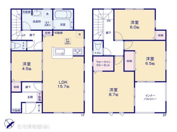 新築戸建 埼玉県さいたま市西区大字佐知川871-3 JR川越線指扇駅 3,980万円