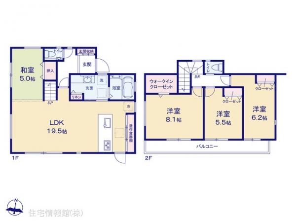 新築戸建 埼玉県富士見市大字勝瀬1629-1 東武東上線ふじみ野駅 4,980万円