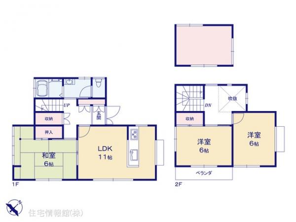 中古戸建 千葉県千葉市若葉区みつわ台４丁目15-2 千葉都市モノレールみつわ台駅 1,280万円
