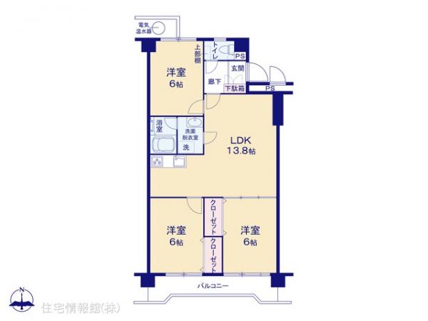 中古マンション 神奈川県横浜市保土ケ谷区狩場町300-10 JR横須賀線保土ケ谷駅 1,580万円